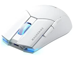 Machenike M7 Pro belaidė žaidimų pelė – balta
