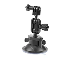 PULUZ suction cup mount for sports cameras (DJI, GoPro, Insta360) PU545B (juodas)