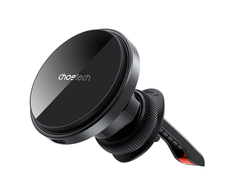 Automobilinis laikiklis-įkroviklis Choetech T204-F MagSafe 15W juodas