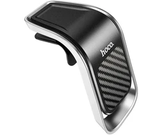 Magnetic car phone holder Hoco air vent CA74 juodas and sidabrinis