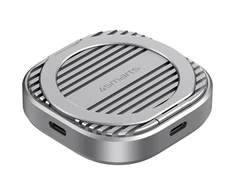 MAgnetinė SSD disko dėžutė 4smarts iki 4TB 3C MagSafe pilkos spalvos 541311