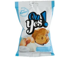 Maizes grauzdiņi OU YES! ar sīpolu un skābā krējuma garšu, 75g