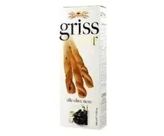 Maizes standziņas GRISS D'OR ar melnām olīvām, 100g