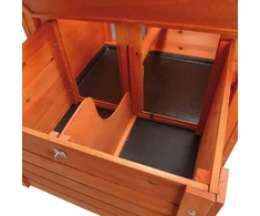 Mājiņa putniem : Trixie Chicken Coop with Enclosure. 170 × 105 × 77 cm
