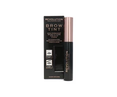 „Makeup Revolution Brow Tint“ antakių gelis, tamsiai rudas, 6 ml