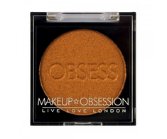 „Makeup Revolution Obsession“ akių šešėlių pudra, E166, auksinė pakrantė, 2 g