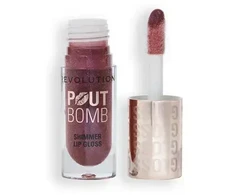 Revolution Beauty Makeup Revolution Pout Bomb Shimmer Lūpų blizgis - Lesk na rty 4,5 ml Berry Lustre
