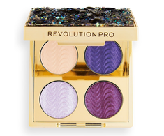 Makeup Revolution, Pro Ultimate, Eyeshadow Palette, Hidden Jewels, 4 Shades, 0.8 g