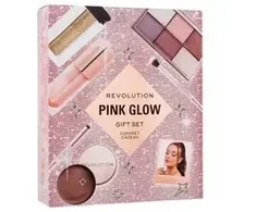 Makeup Revolution London Rožinė Glow Gift Set Akių šešėliai