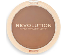 „Makeup Revolution Ultra Kreminis Cocoa Bronzing Bronzer“ kompaktiška pudra, šviesi, 6,7 g
