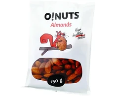 Migdolų riešutai O!NUTS, 150 g