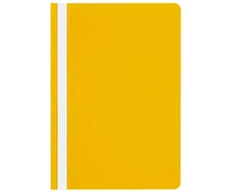 Mape ātršuvējs A4 formāts Panta plast, dzeltens , 10 gab./iepak.