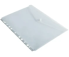 Aplankas (vokas) su spaustuku ir europerforacija PANTA PLAST, A4, PP