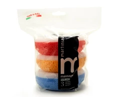 HoMedics Martini Spa Masažinės kempinės Colour, 3 vnt.