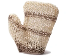 Martini Spa Sisal massage glove Natural