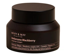 MARY &amp; MAY Odos kremas su antioksidaciniu poveikiu Idebenonas Gervuogė (intensyvus kreminis) 70 g