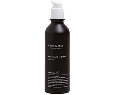 MARY &amp; MAY skaistinamasis odos losjonas su vitaminu C ir bifida (losjonas), 120 ml