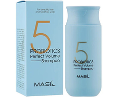 Masil Šampūnas su probiotikais plaukų apimčiai 5 probiotikai (Perfect Volume Šampūnas), 150 ml