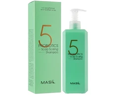 Masil Deep Cleansing Šampūnas su probiotikais 5 (Probiotics Scalp Scaling Šampūnas), 500 ml