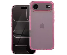 OEM dėklas, skirtas „iPhone 17 AIR Matrix“ skaidriai rausvos spalvos