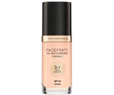 Max Factor Facefinity All Day Flawless makiažo pagrindas moterims 30 ml, spalva: W89 Warm Praline