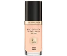 Max Factor Facefinity All Day Flawless makiažo pagrindas moterims 30 ml, spalva: W89 Warm Praline
