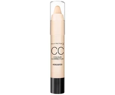 Max Factor, CC, Corrector &amp; Brightener, Highlighter Stick, 3 g