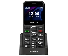 Maxcom Comfort MM443 su įkrovimo stotele juoda juodas