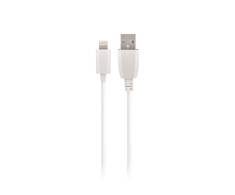 USB kabelis Maxlife Apple Lightning baltas, 1A, 1.0m