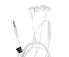 Maxlife laidinės ausinės MXEP-02 jack 3,5mm baltos spalvos