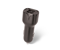 Maxpower automobilinis įkroviklis MXCC-01 2xUSB 2.4A by Maxlife Juodas by Maxlife Juodas