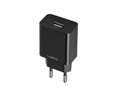 Telforceone Maxlife MXTC-11 charger 1x USB-A 2,1A juodas