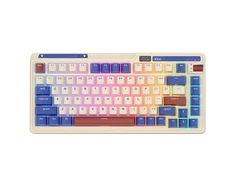 Mechaninė klaviatūra Royal Kludge KZZI K75 pro RGB, momentinis jungiklis (retro mėlynas)