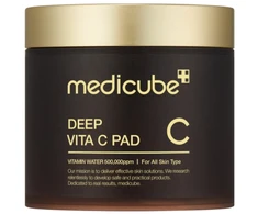 Medicube - Deep Vita C Pad - Brightening Facial Flaps with Vitamin C - Tonizuojantys veido padeliai su vitaminu C, 70 vnt/150 g