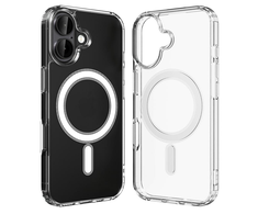 Mercury Jelhard MagSafe dėklas skirtas Apple iPhone 17 skaidrus