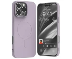 Dėklas Mercury MagSafe pusiau silikoninis iPhone 16 Pro Max 6,9" alyvinis violetas |lilac violetinė