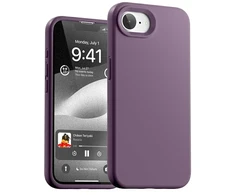 Dėklas Mercury Silicone Apple iPhone 16E / 17e violetinės spalvos