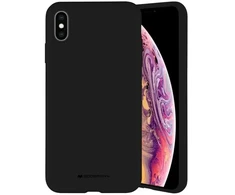 Dėklas Mercury Silicone Samsung A20s A207 juoda juodas