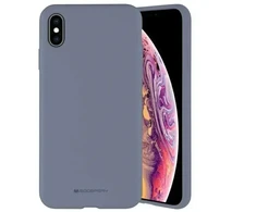 Dėklas Mercury Silicone Samsung A20s A207 šviesiai violetinė lavender pilka