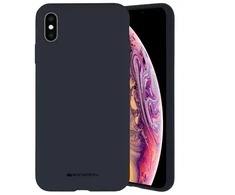 Dėklas Mercury Silicone Samsung A20s A207 tamsiai mėlyna navy