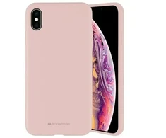 Mercury Silikoninis Samsung A325 A32 4G LTE dėklas telefonui rožinės spalvos sand