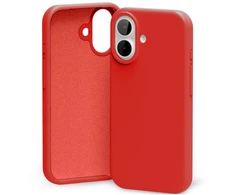 Mercury Silicone dėklas skirtas Apple iPhone 17 raudonos spalvos