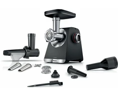 Bosch Serie 6 MFWS650B mincer 500 W Juodas, Sidabrinis