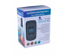 Mesmed Mobilusis telefonas su klapkš dla seniorów MT-184 BRUNO 4G