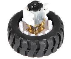 Variklis 6VDC su metaline pavara ir ratuku JOY-IT