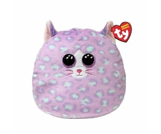 Pliušinis žaislas katė TY SQUISH CASSIDY, violetinės sp., 25 cm