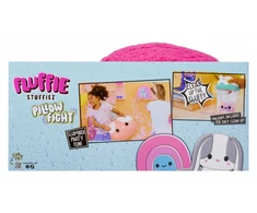 MGA 513056EUC Fluffie Stuffiez Pillow Fight- Vaivorykštė