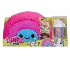 MGA 513056EUC Fluffie Stuffiez Pillow Fight- Vaivorykštė