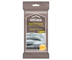 Drėgnos servetėlės odos gaminiams Micasa 15vnt.