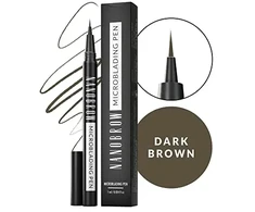 Mikrobladingo rašiklis Nanobrow Tamsiai ruda 1 ml